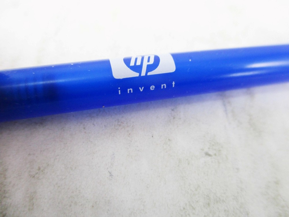 HP Hewlett Packard Logo Blue "Invent" Ballpoint Pen