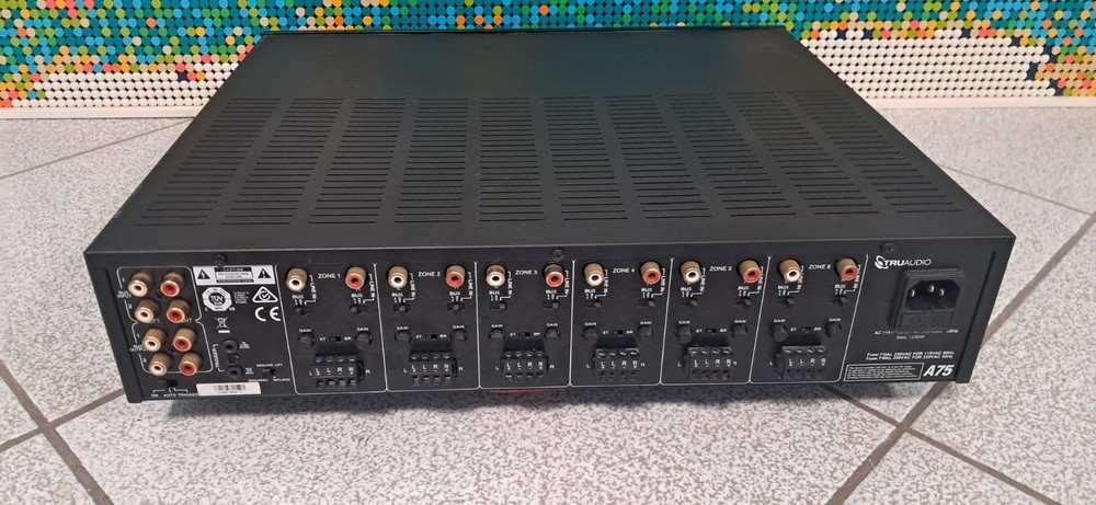 TRUAUDIO A75 Multizone amplifier