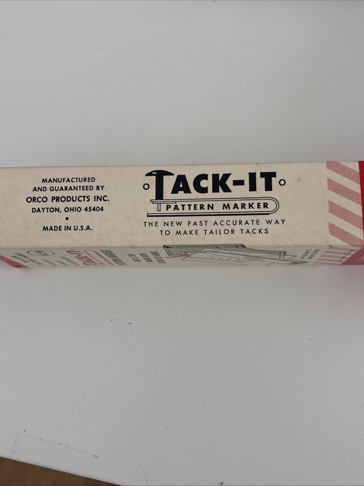 Vintage Tack-It Sew Transfer Pattern Marker Tool