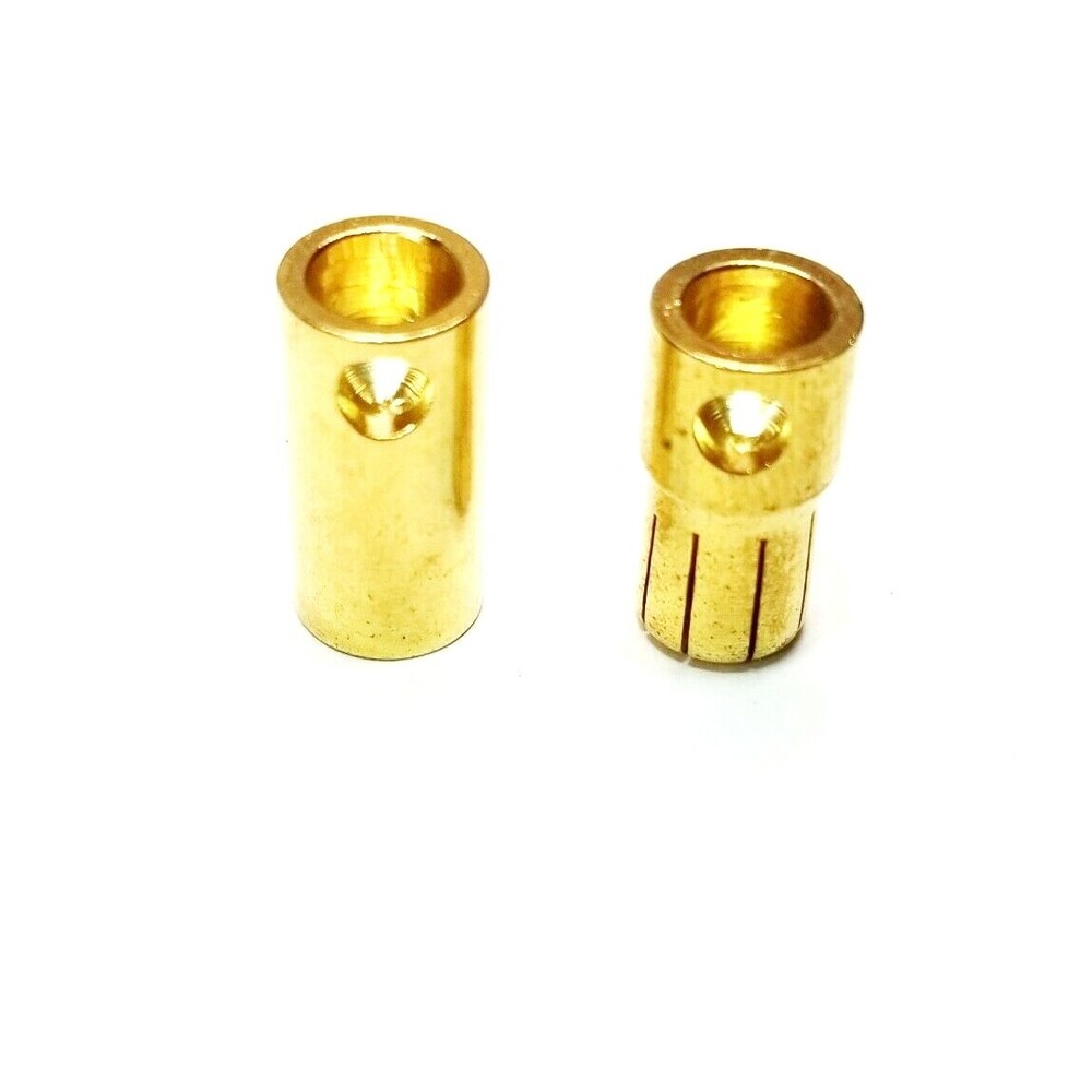 RCP Connectors (6) PAIR 6.5mm BULLET CONNECTORS
