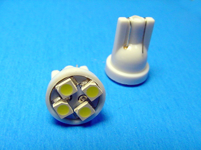 15 BRIGHT White 194 Wedge Instrument Panel Cluster Dashboard LEDs Light Bulbs GM