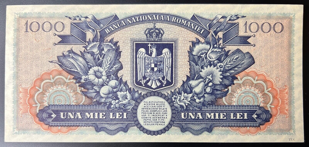 Romania 1000 lei 1947 Specimen