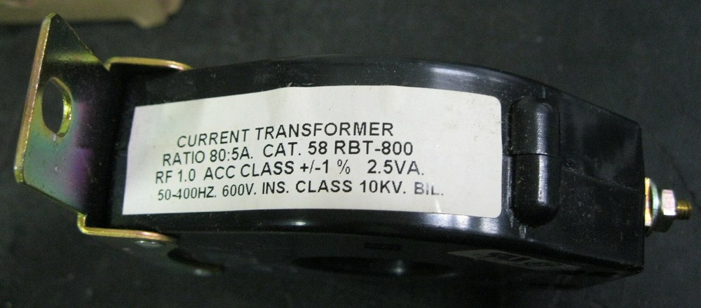 Ram Meter 58 RBT-800 Current Transformer