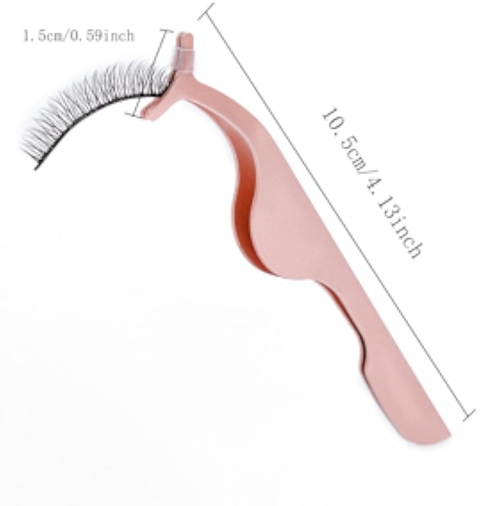 False Eyelash Tweezers for Lash Clusters Profal Eyelashes Applicator