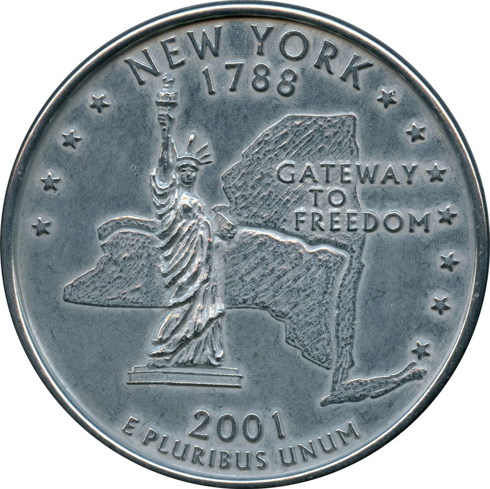 Giant 2001 New York Quarter