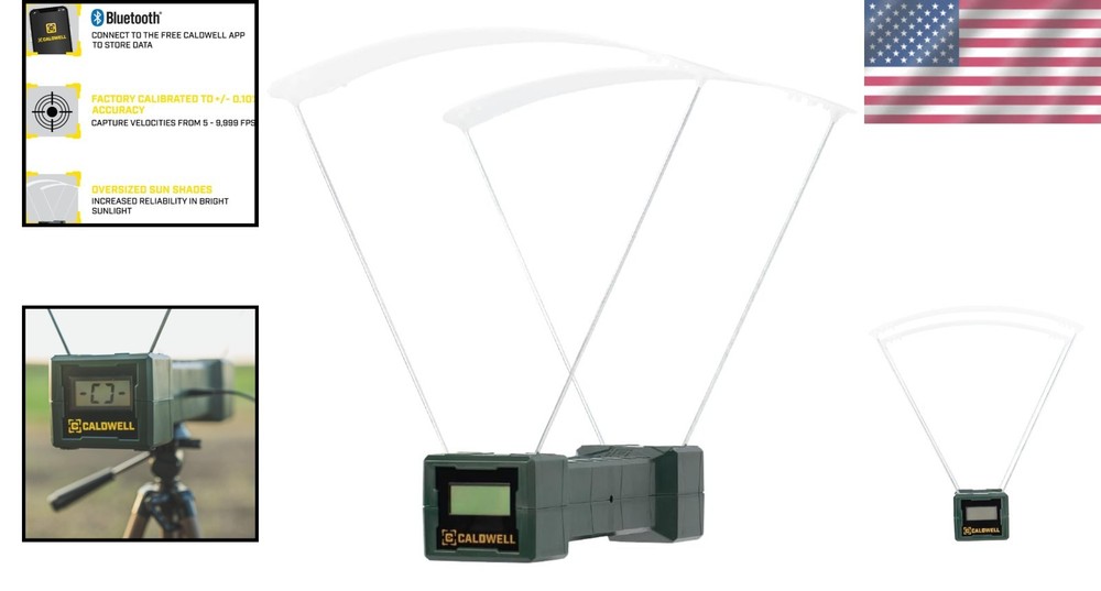 Large LCD Ballistic Chronograph with Bluetooth - Ideal for Range Shooting