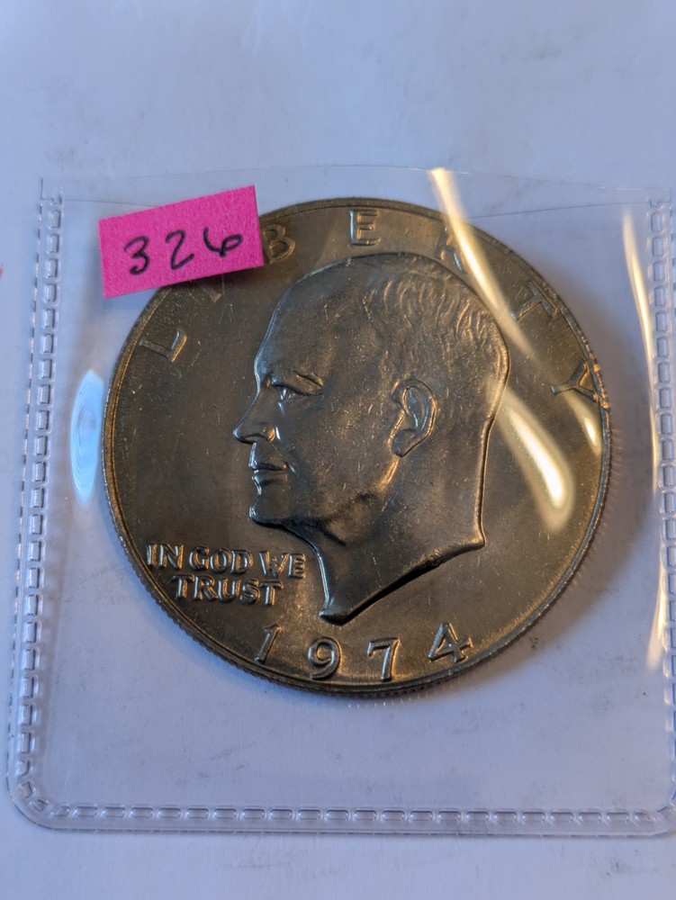 1974 Eisenhower Clad Dollar Unc