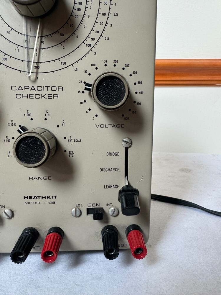 Heathkit IT-28 Capacitor Checker Restored