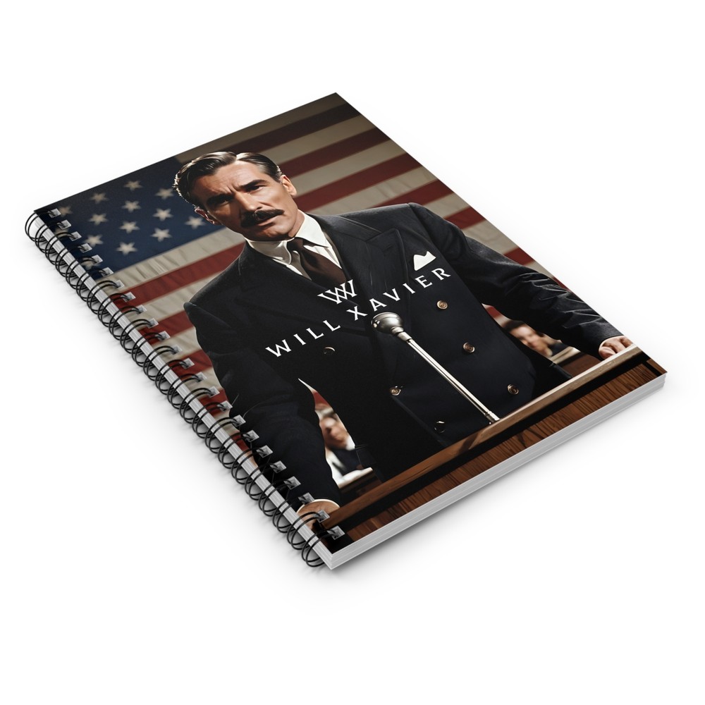 Will Xavier - Spiral Notebook