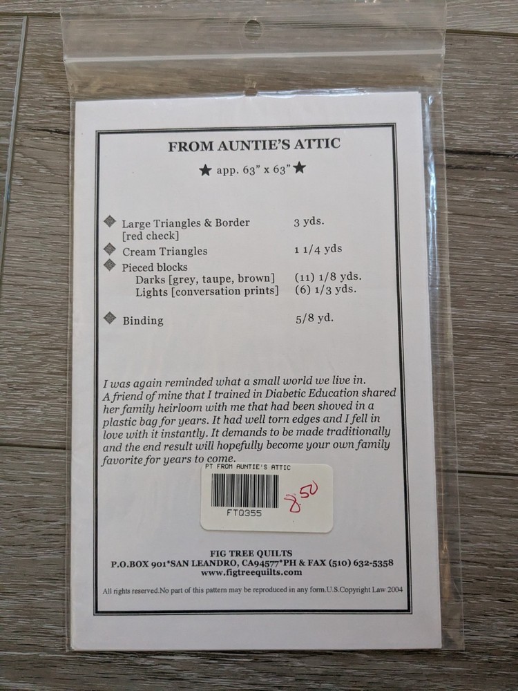 Fig Tree Quilts Vintage Sewing Quilting Patterns 9 Options