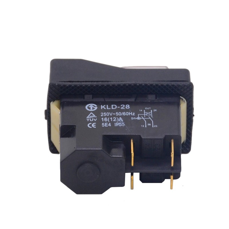 IP55 Waterproof Push Button Switch Electromagnetic Switch 4 Pin 16A