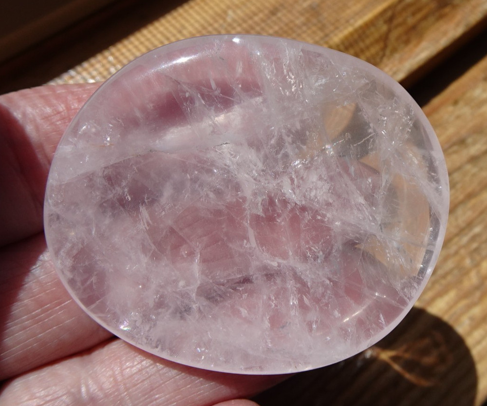 Rose Quartz Worry Stone sc808f