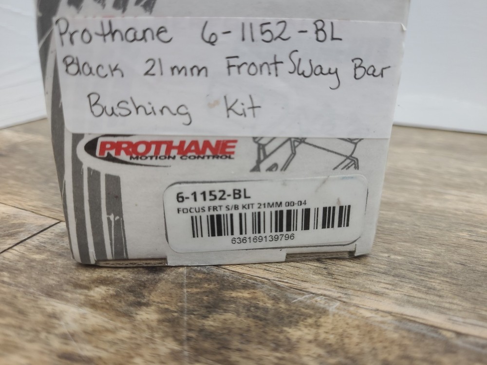 Prothane 6-1152-BL Front Sway Bar Bushing Kit 21mm