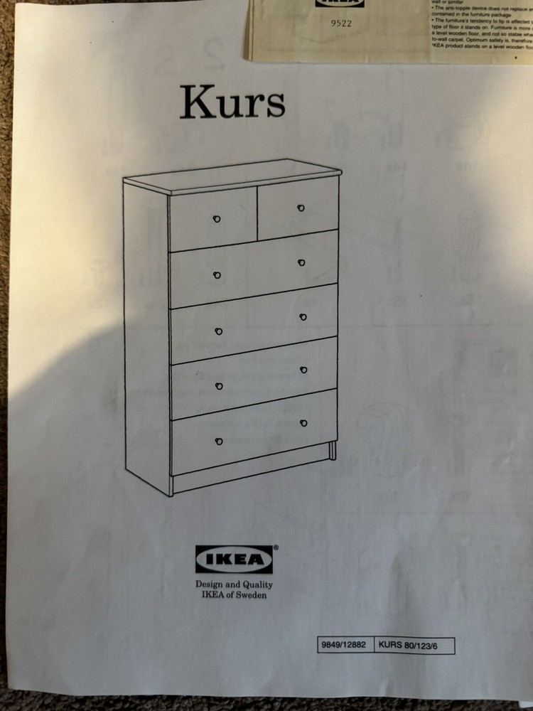 Lot Of IKEA Instructions