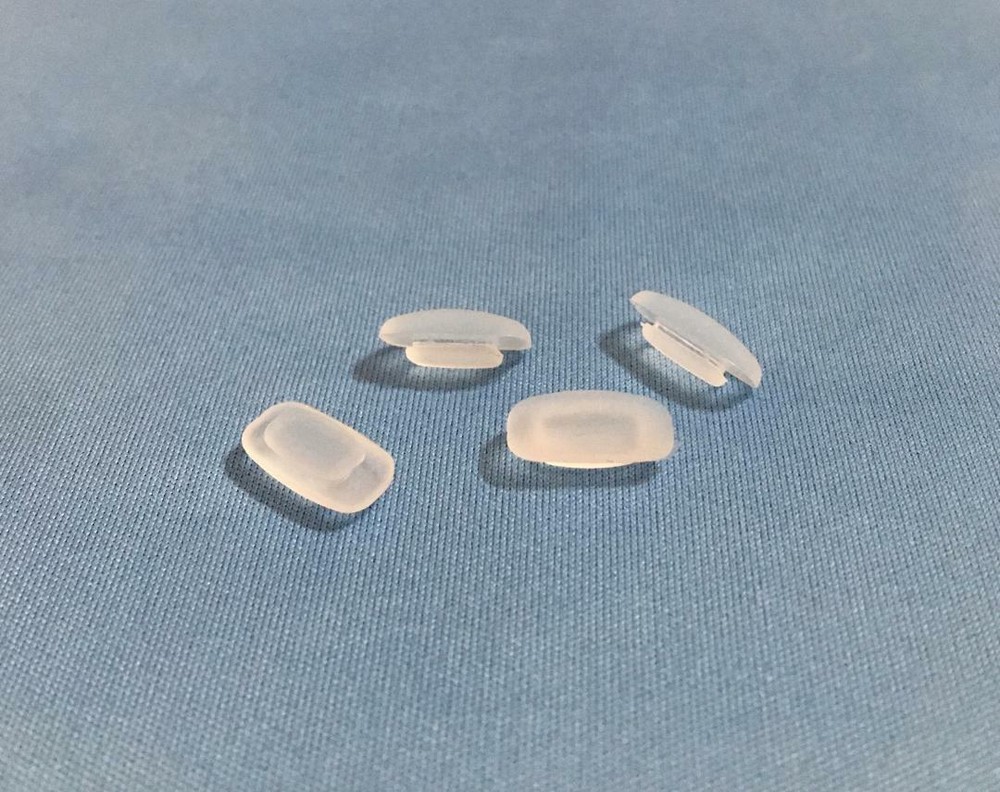 2 Pairs Silicone Nose Pads Modified fit TAVAT Eyewear Modified Thickness