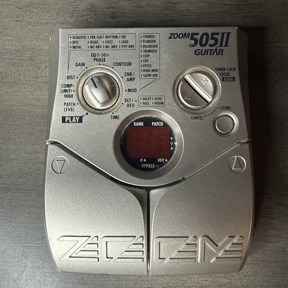 Zoom 505II Guitar Multi Effects Processor Pedal