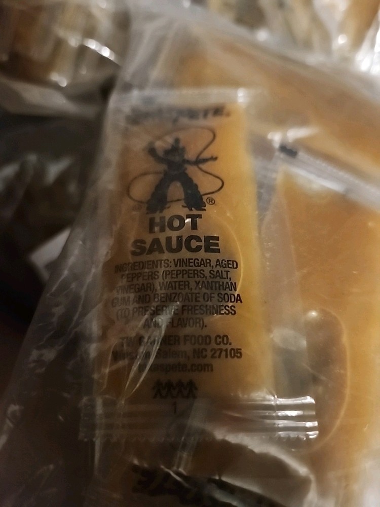Hot Sauce Packets -TEXAS PETE- 7g - 50 Pack