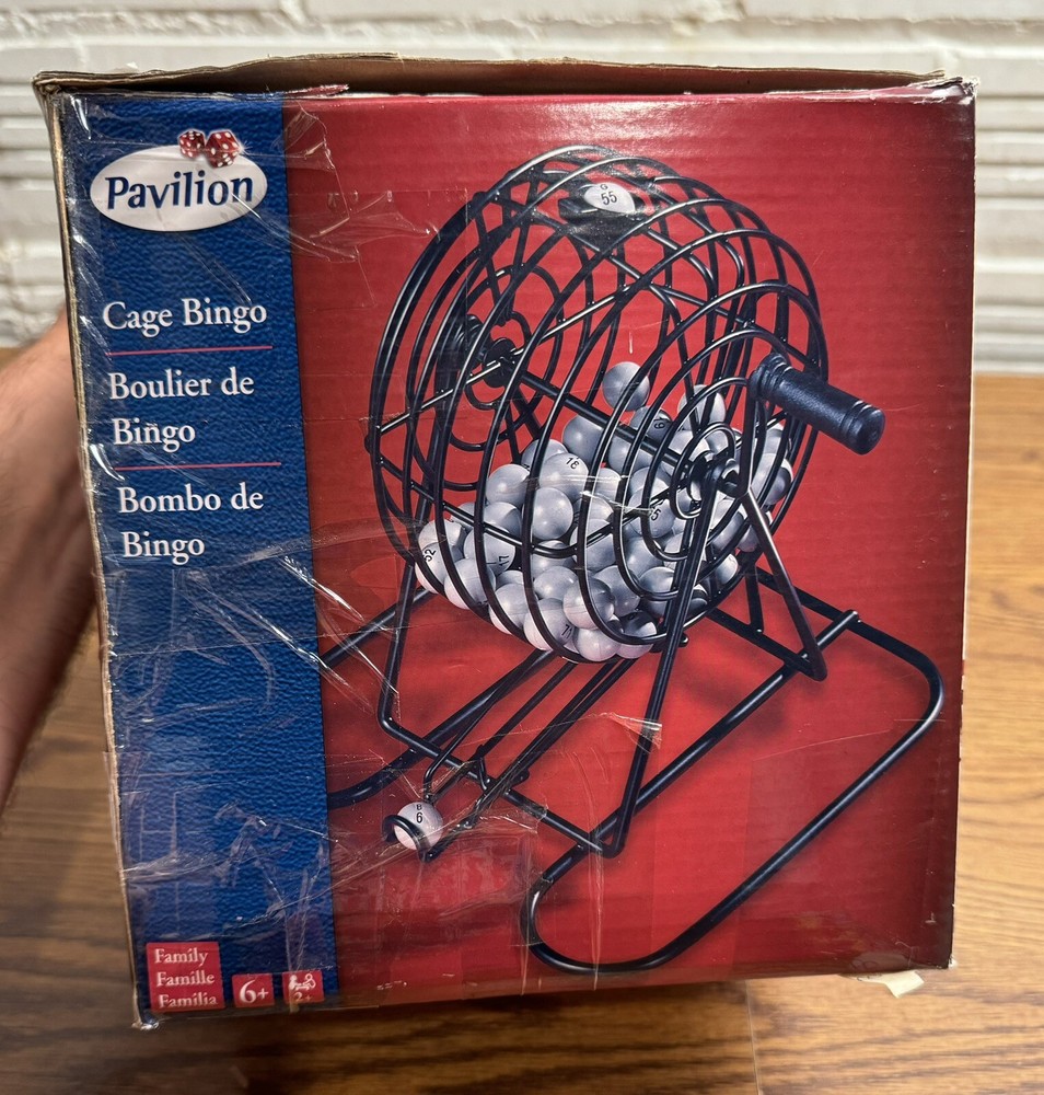 Pavilion Cage Bingo Complete in Original Box