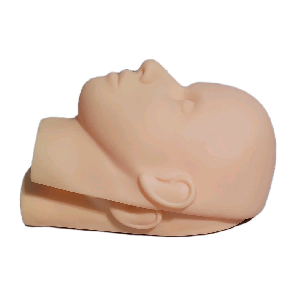Diane Makeup Head Eyelash Practice Mountable Silicone Head and Mask Set