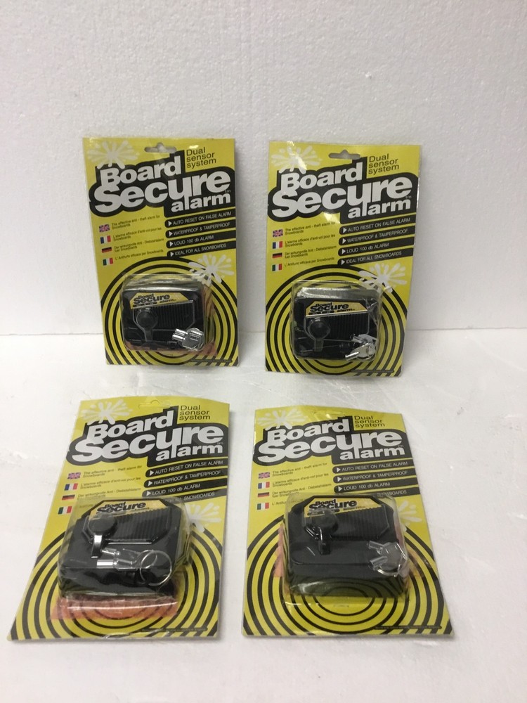 10x NEW Board Secure Alarm Waterproof Dual Sensor 100dB Snowboard Security