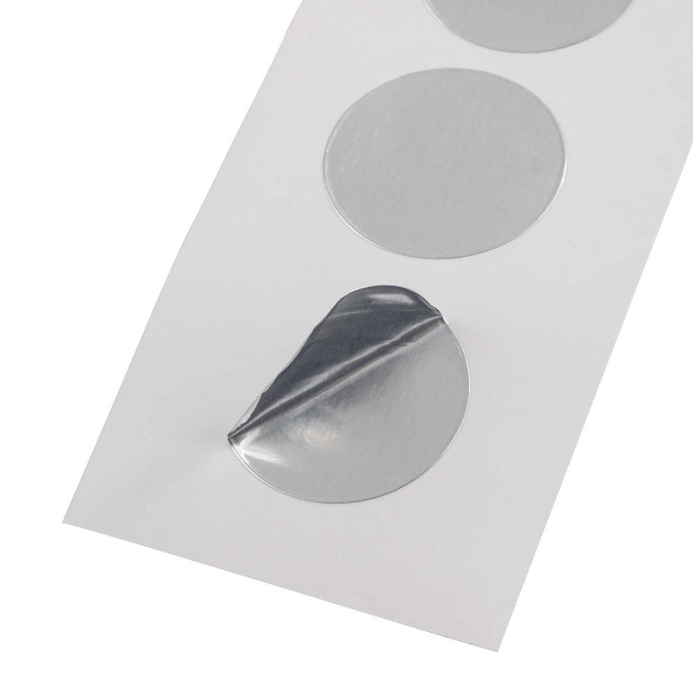 1000 x 25mm Aluminium Self Adhesive Foil Discs