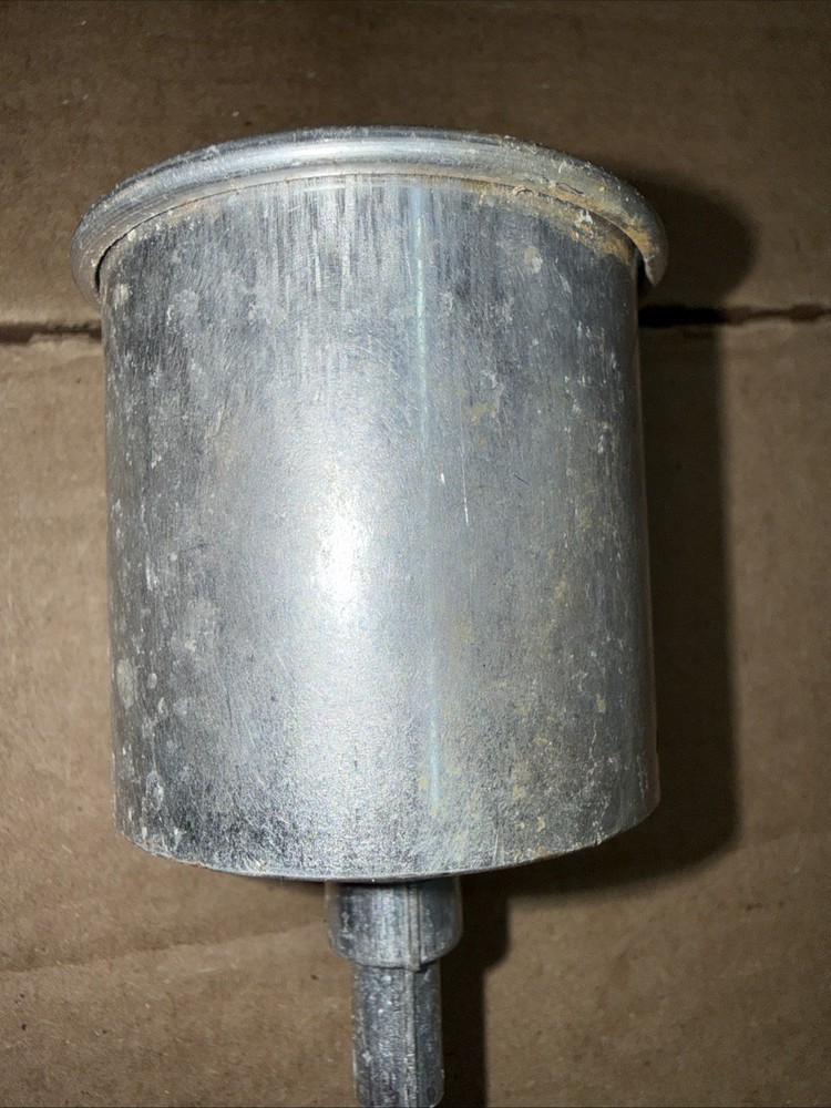 COLEMAN ALUMINUM FILTER FUNNEL USED HAS SCREEN