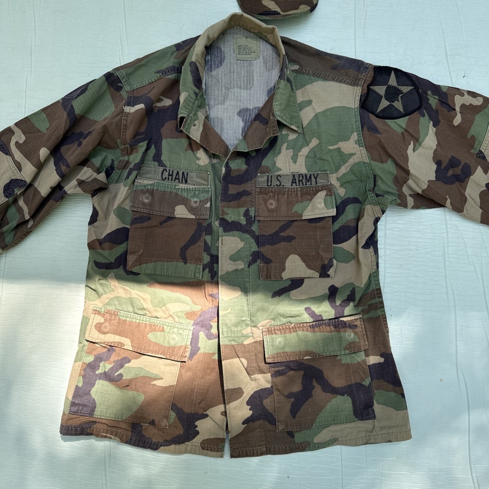 US Army Jacket, pants, hat Medium Short