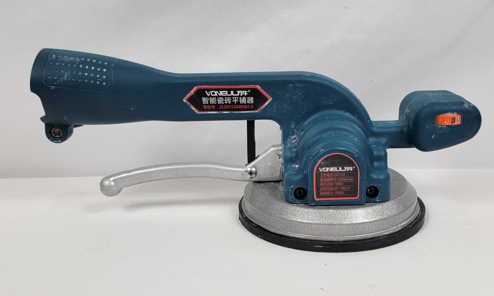 Handheld Tile Automatic Leveling Tile Vibrator Machine w Charger And Case