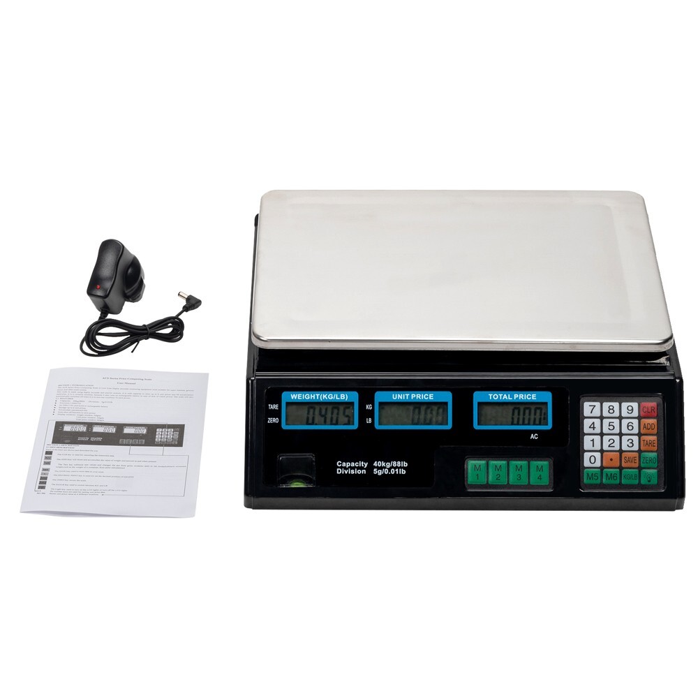 Digital Weight Scale Price Computing Machine Retail Count Multipurpose Kitchen