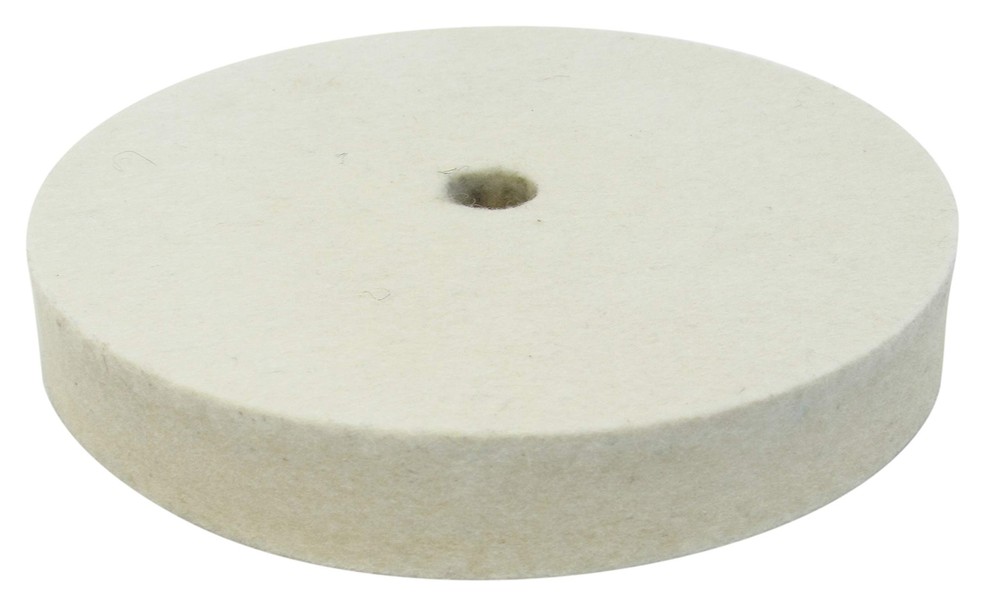 6 Inch Felt Buffing Wheel 1/2-inch Arbor Bench Buffer Extra Thick Polishing