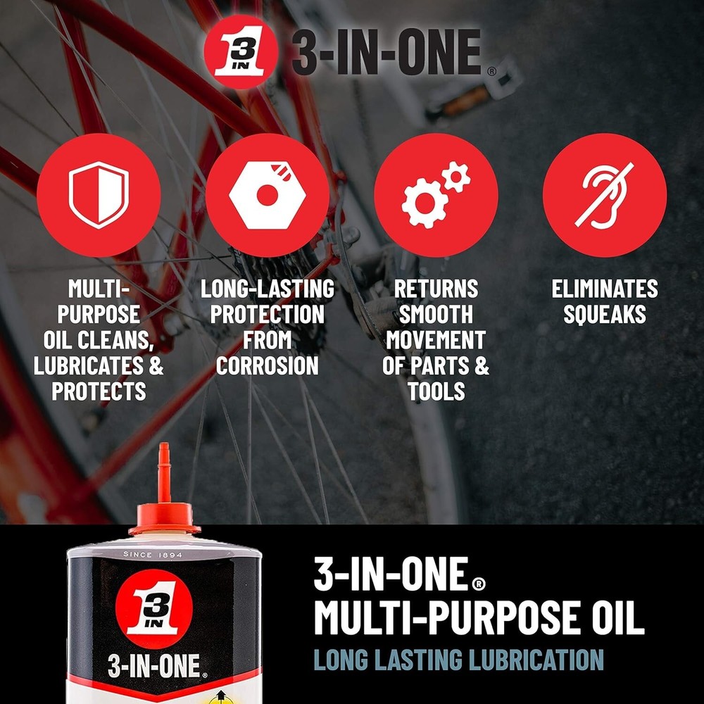 3-IN-ONE - 10038 Multi-Purpose Oil 8 OZ