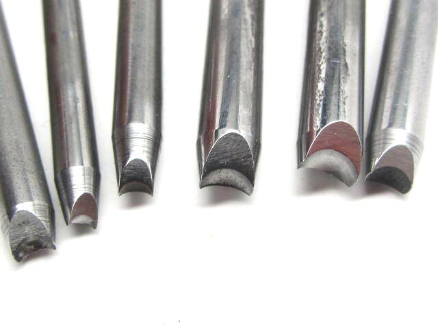 Ramelson Eye Punches Set 6pc Oval Wood Carving Tools & Woodworking Tools