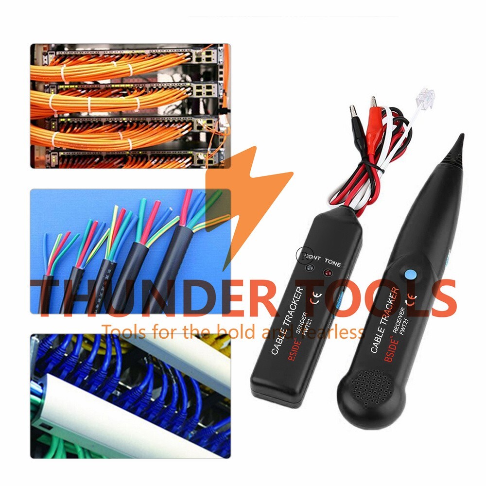 Thunder Tools BSIDE Telephone Line Detector Line Finder Network Cable