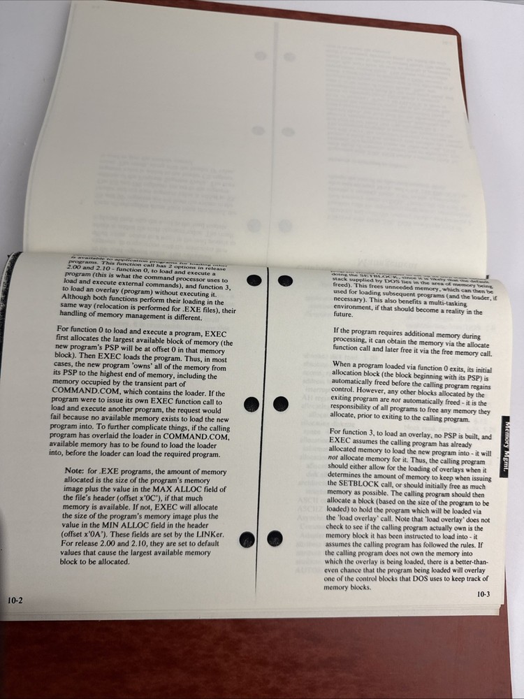 IBM DOS 2.10 Technical Reference Manual Binder Advanced Diagnostics Floppy Disks