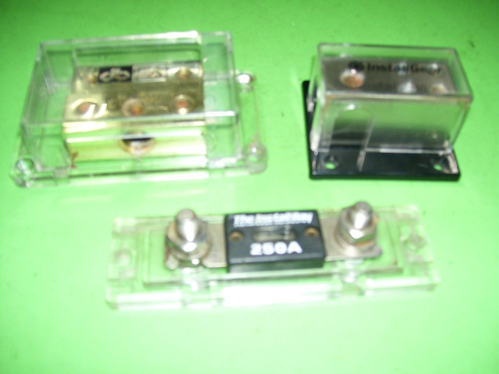 AUDIO AMPLIFIER Junction Box Power Distribution Cable Block Connector ASSORTMENT