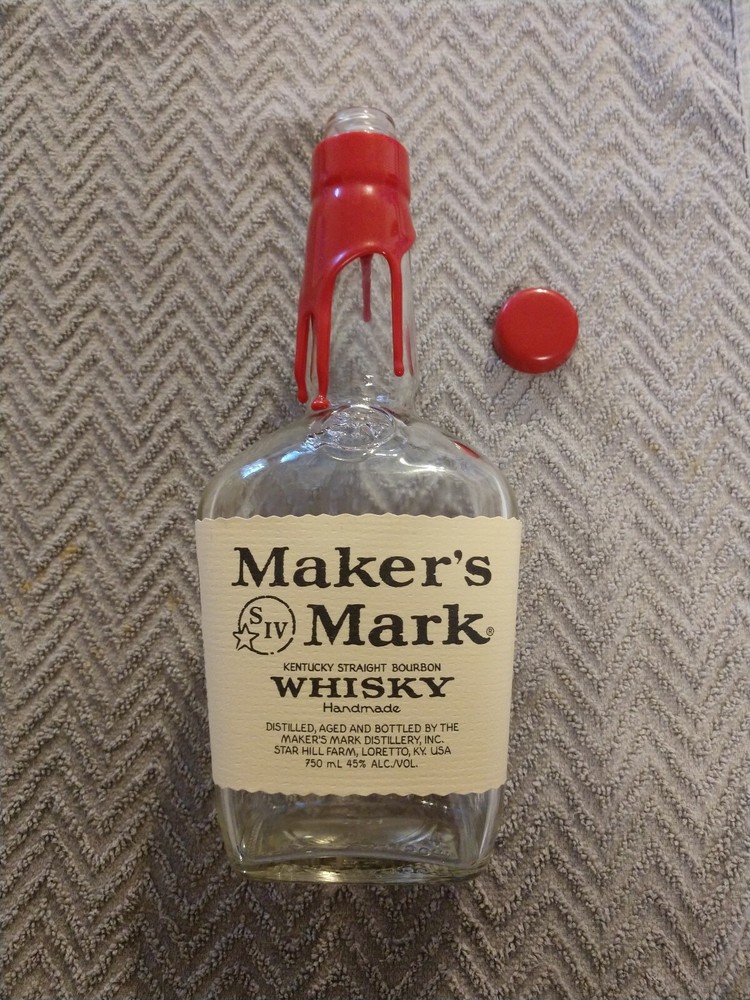 Maker’s Mark Empty Bottle 750 ML
