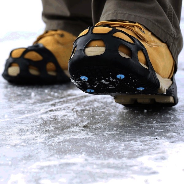 Due North V3550370-2Xl Traction Device, Heel Coverage, Pull-On, Tungsten