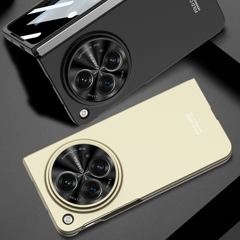 For OnePlus Open Shockproof Hard PC Rugged Protection Case with Screen Protector