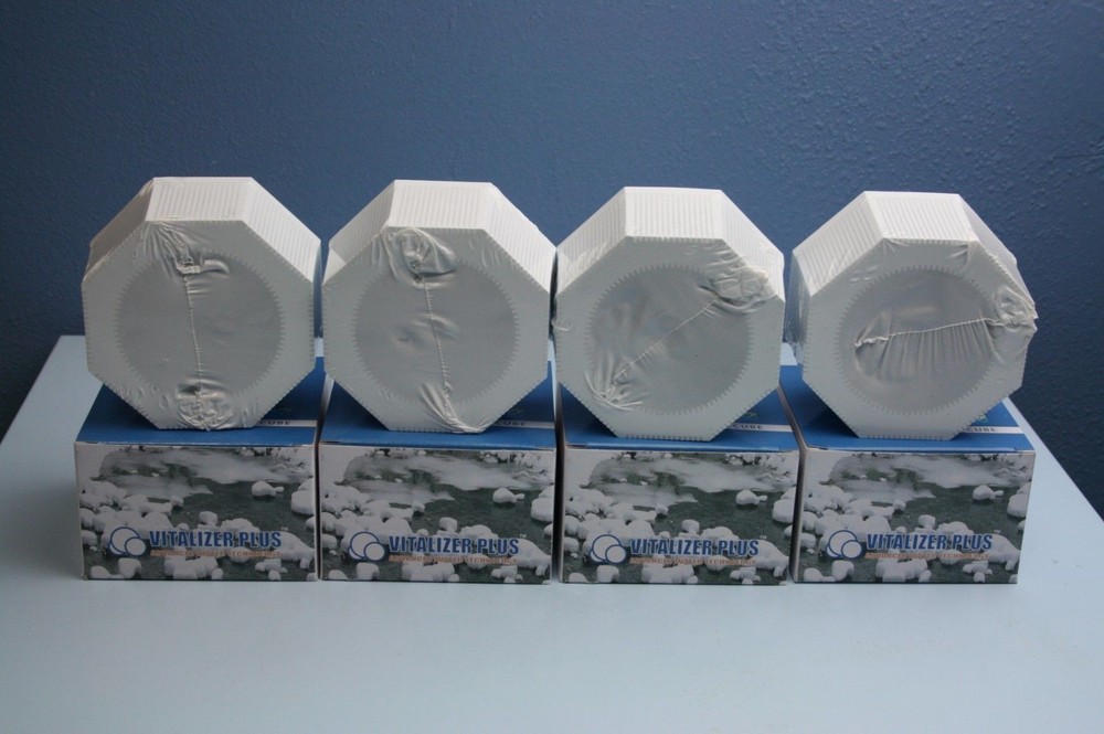 Vitalizer Plus (4) Mineral Cube Replacement for Vitalizer Plus Heagonal Machine