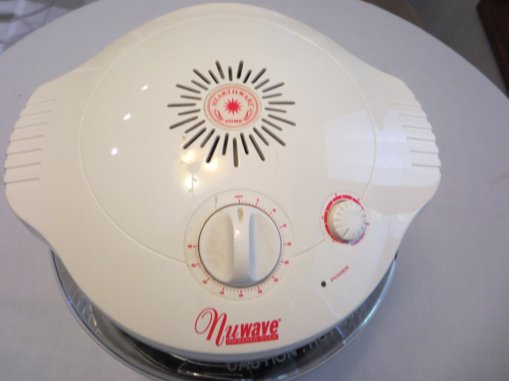 Nuwave 20201 Analog White Red Top Hearthware Infrared Oven