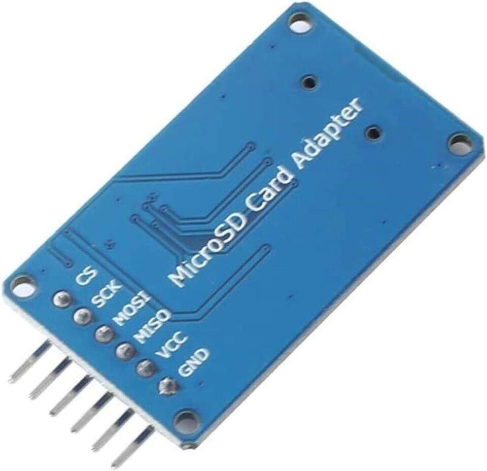 5pcs Micro SD Card Module Storage Board 6-pin TF Card Memory Adapter Reader Modu