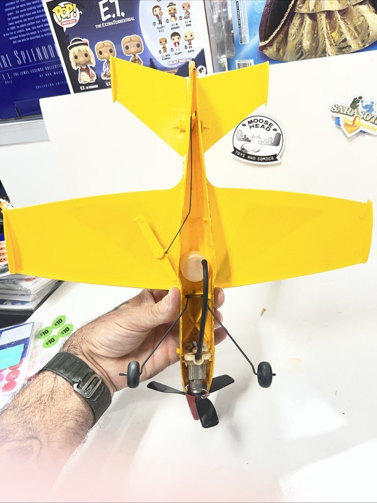 vintage cox gas powered tether airplane good condition