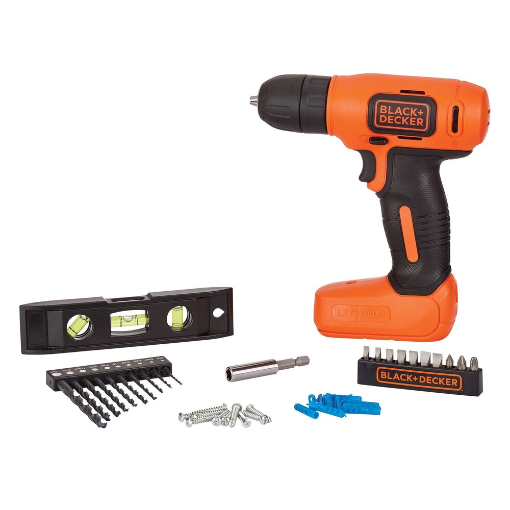 BLACK+DECKER 8V Max Cordless Drill - BDCD8HDPK