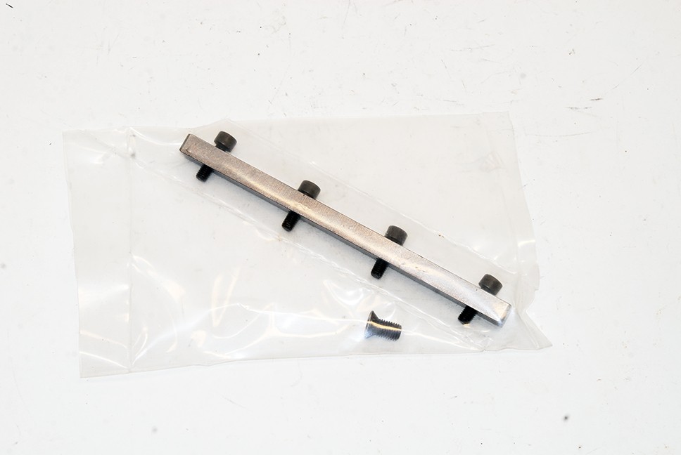 ShopSmith Mark V Single 12 inch Thickness Planer Blade Lock Bar with Screws.