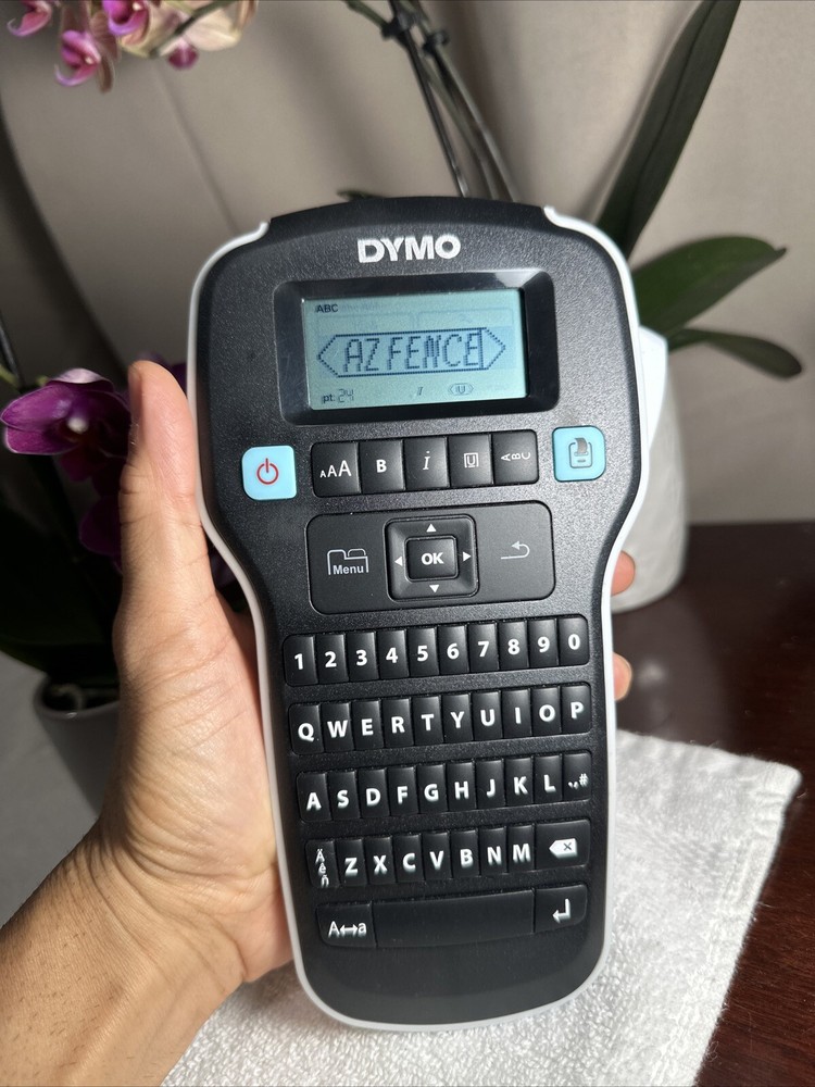 Dymo Label Manager 160 Hand Held Label Maker Battery Use Only TESTED Working
