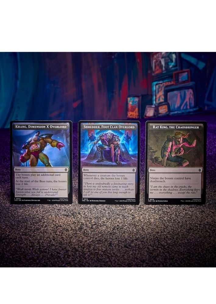 MTG TMNT Turtle Team-Up Commander Deck Sealed Universes Beyond Magic Turtles