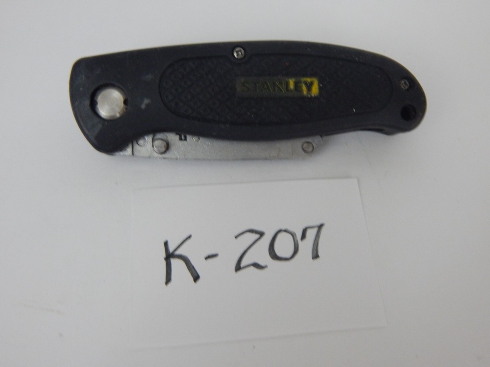 K-207 * Stanley ~ Folding Utility/Box Cutter Knife