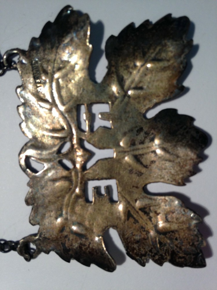 RYE Sterling Silver Decanter Tag