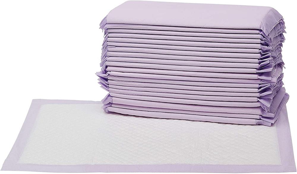 Amazon Basics Cat Pad Refills for Litter Box Lemon Scent, Fresh Scent Unscented