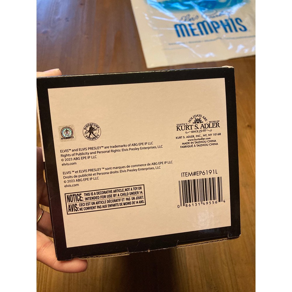 Elvis Nutcracker Official Graceland item